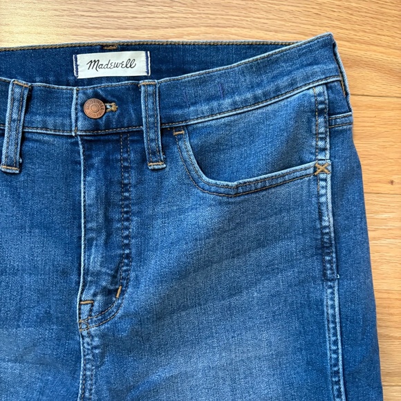Madewell Roadtripper stovepipe jean medium wash size 28 - Picture 2 of 5